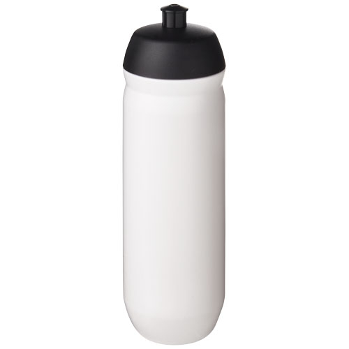 Bouteille de sport promotionnelle 750 ml HydroFlex™ noir / blanc